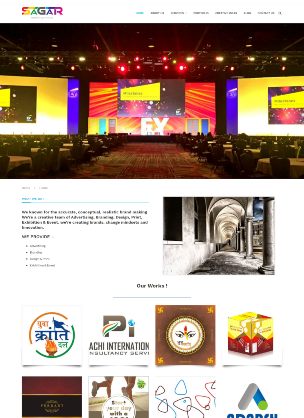 Art Of Sagar — website by Adiora / Apkiwebsite