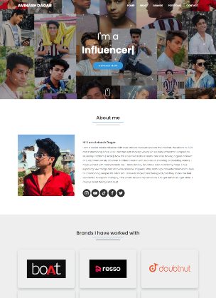 Avinash Dagar — website by Adiora / Apkiwebsite