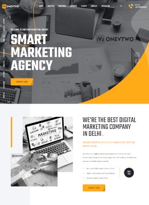 OneVTwo — website by Adiora / Apkiwebsite